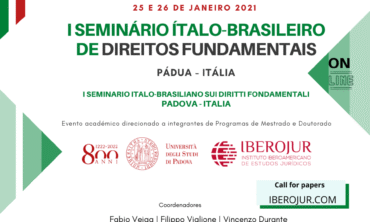 I Seminário Ítalo-Brasileiro de Direitos Fundamentais – PÁDUA, Itália