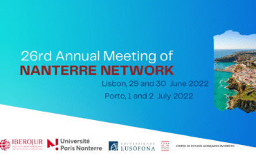 26rd Annual Meeting of PARIS-NANTERRE NETWORK