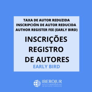 Taxa de autor IX EIADD (early bird)